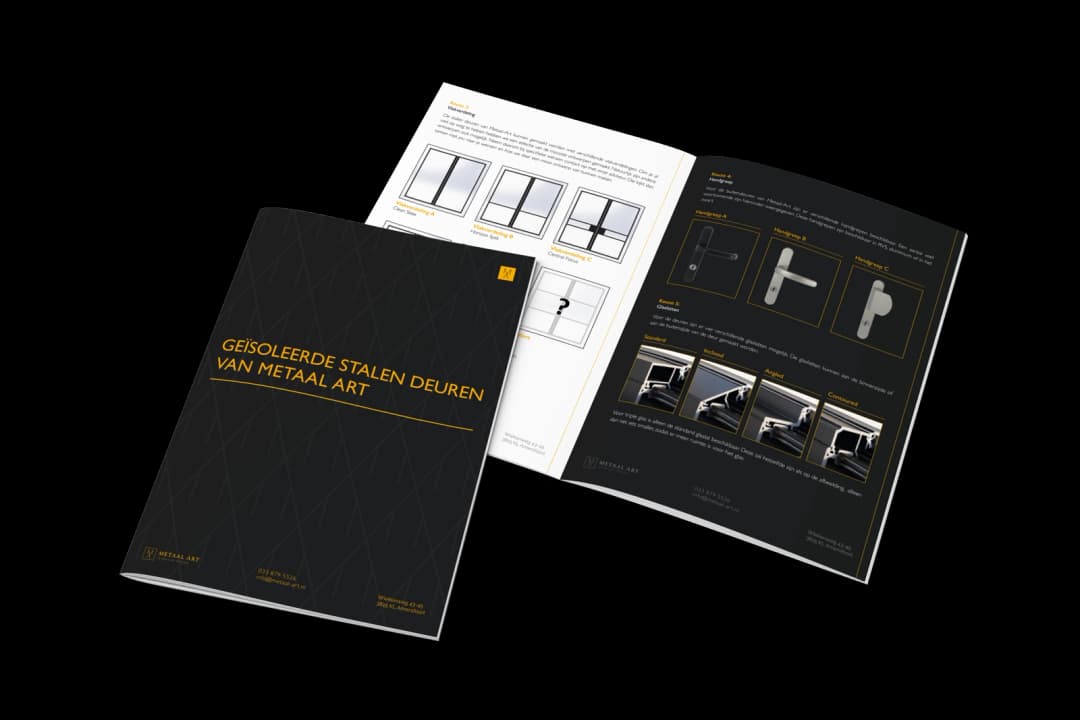 Productfolder Geïsoleerde stalen deuren