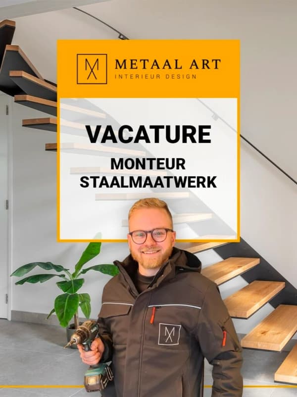Ervaren monteur bij Metaal Art